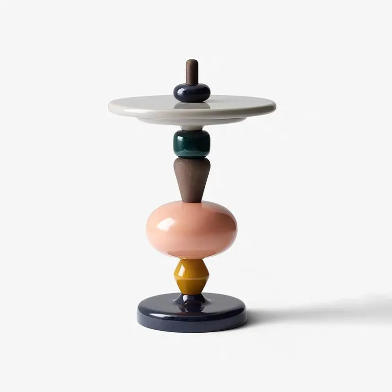 Скандинавский креативный боковой столик современный минималистичный диван