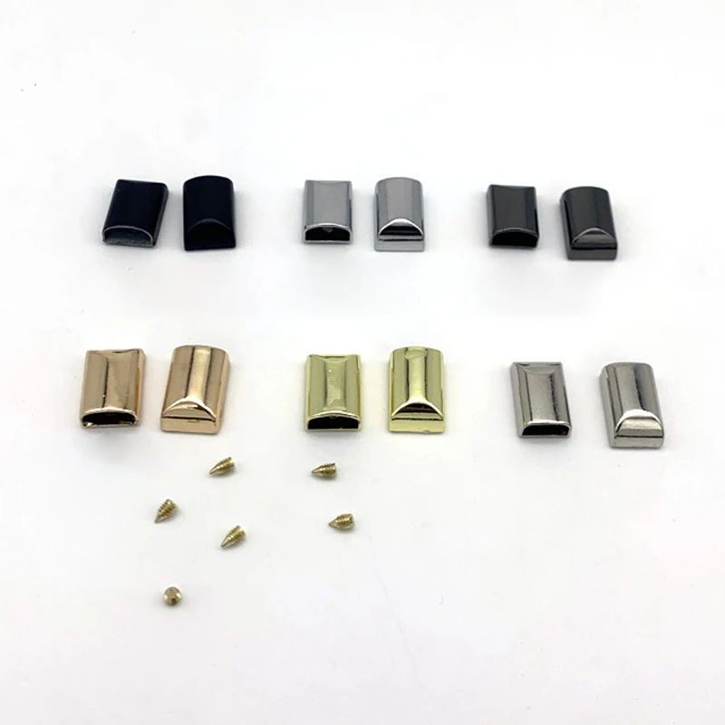 

10Pcs Luggage hardware accessories 5 # zipper tail clip rectangular pull tail buckle