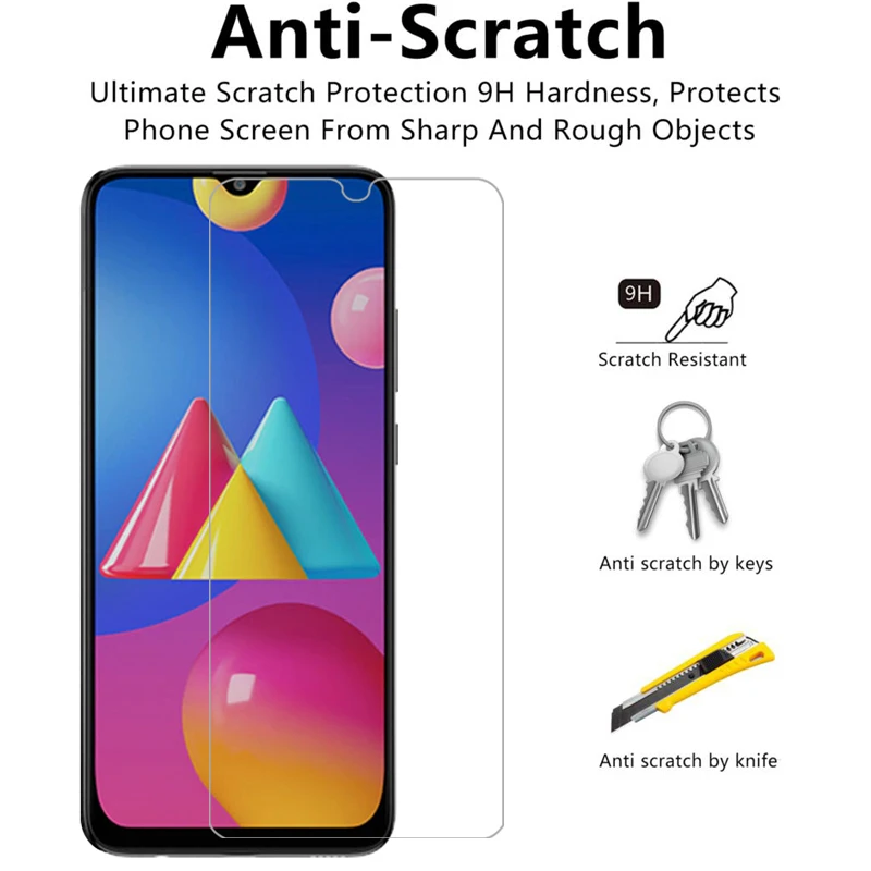 Защитное закаленное стекло для samsung galaxy m02 m02s защита экрана на galaxym02 m 02 s пленка