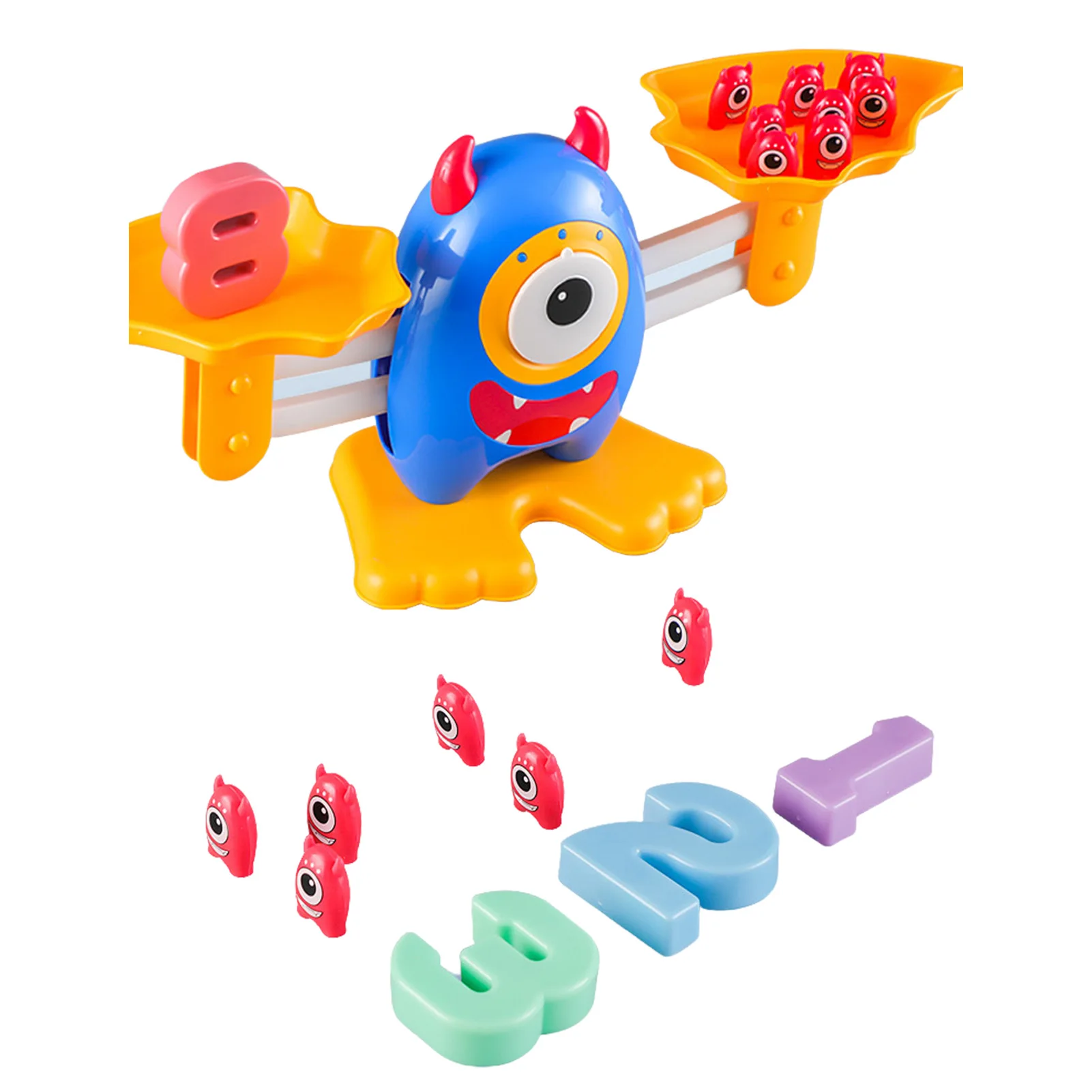 

Balance Math Game For Kids Balance Counting Toys Educational STEM Number Toy Monsters Cool Math Game For Boys Girls Preschool