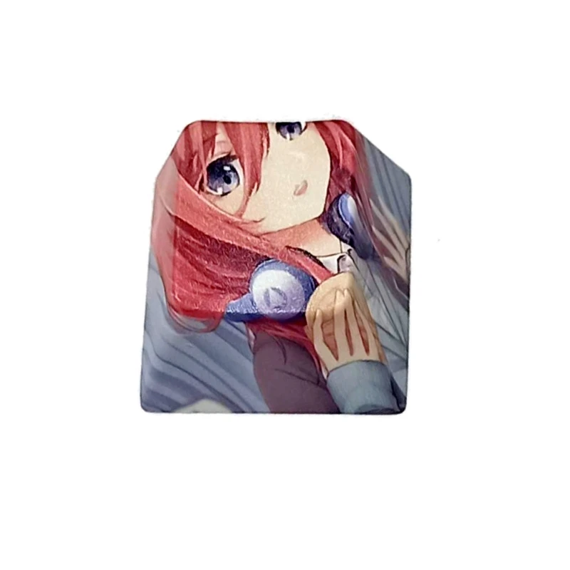 1 шт. колпачки для клавиш PBT с сублимационной печатью в виде вишневого профиля