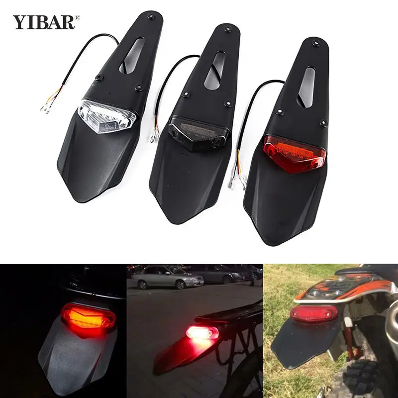 

Polisport Motorcycle LED Tail Light&Rear Fender Stop Enduro Dirt Bike Fender taillight MX Trail