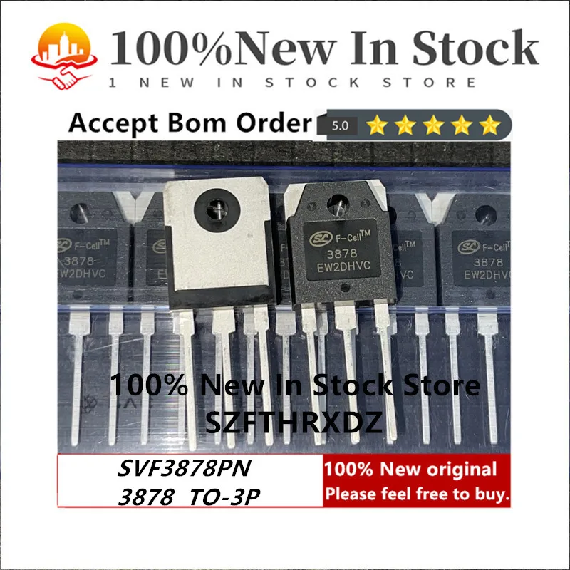 100% Новый оригинальный SVF3878PN TO-3P 3878 2SK3878 TO3P K3878 900V 9A