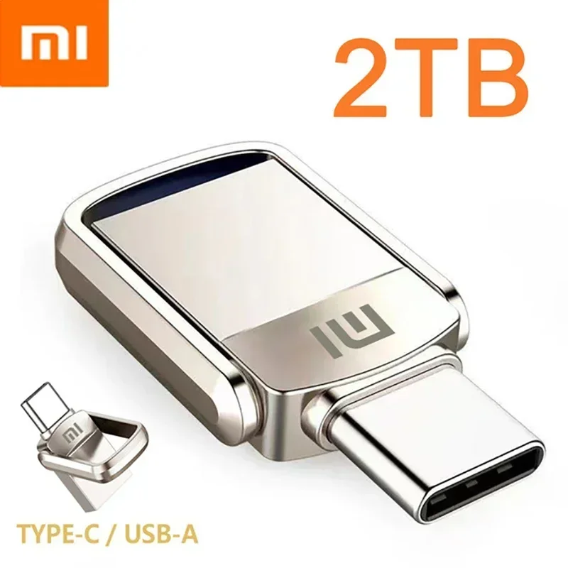 Xiaomi 2 ТБ USB-флеш-накопители 3.1 1 Высокоскоростной металлический флэш-накопитель