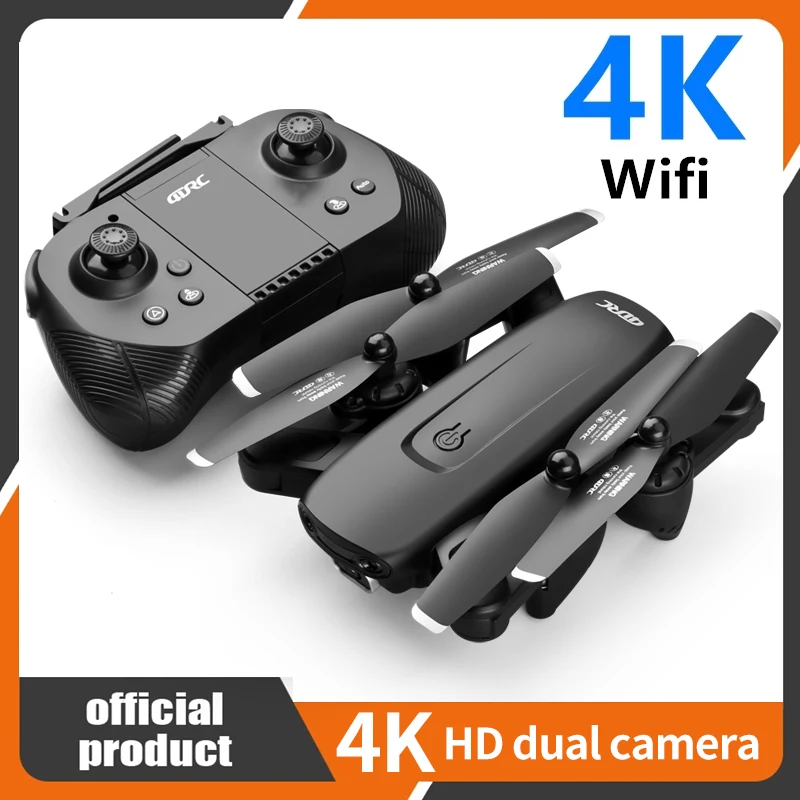 

Квадрокоптер V12 4K складной с двойной камерой, Wi-Fi