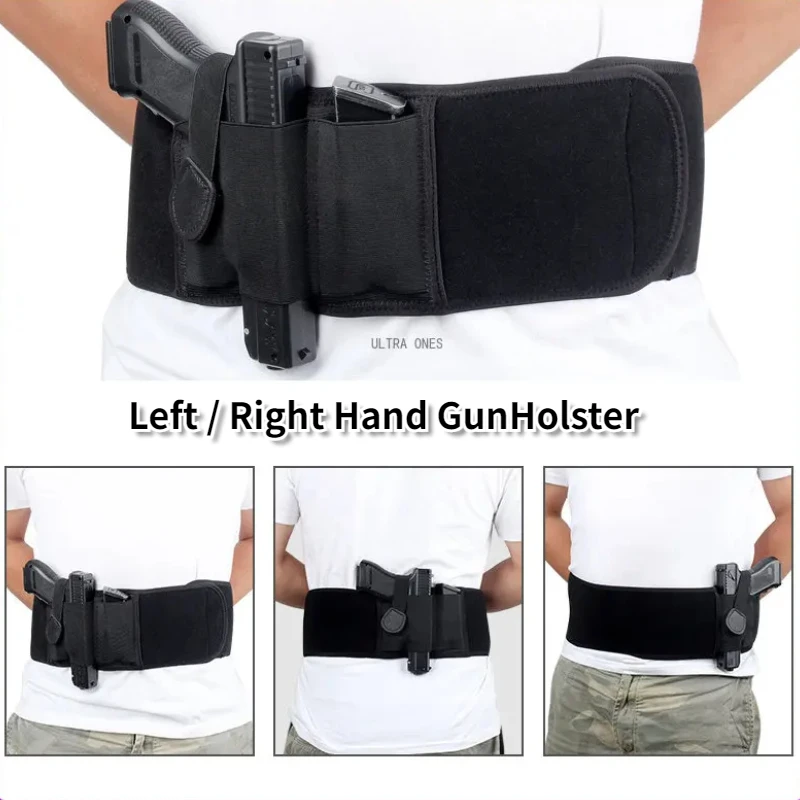 Кобура для пистолета скрытого ношения с левой/правой рукой Smith и Wesson Shield Glock 19 17 42 43