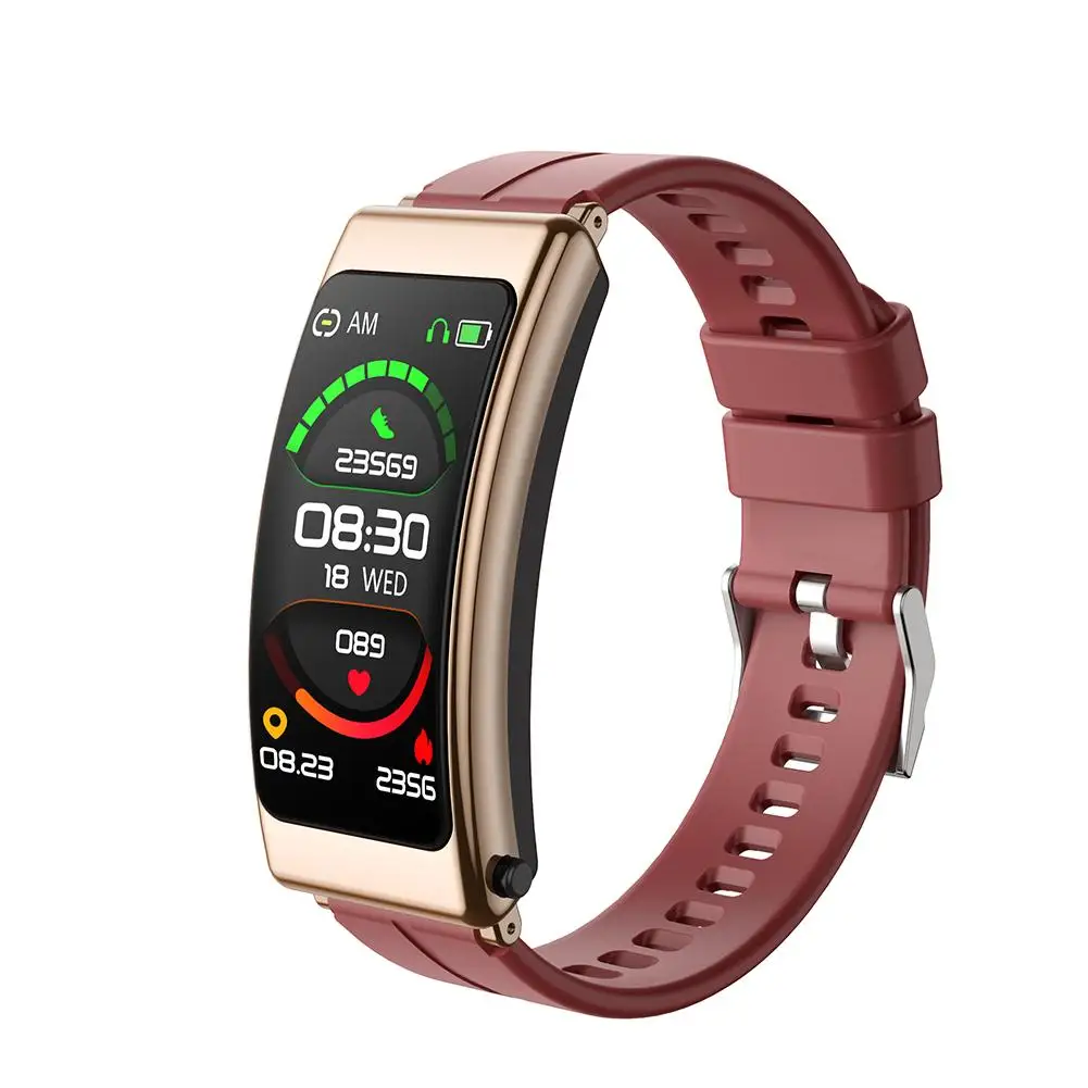 K13 Smart Watch With Bluetooth-compatible 5.2 Earphone 2-in-1 Smart Smartwatch Pedometer Sports Bracelet Wristband Headphone