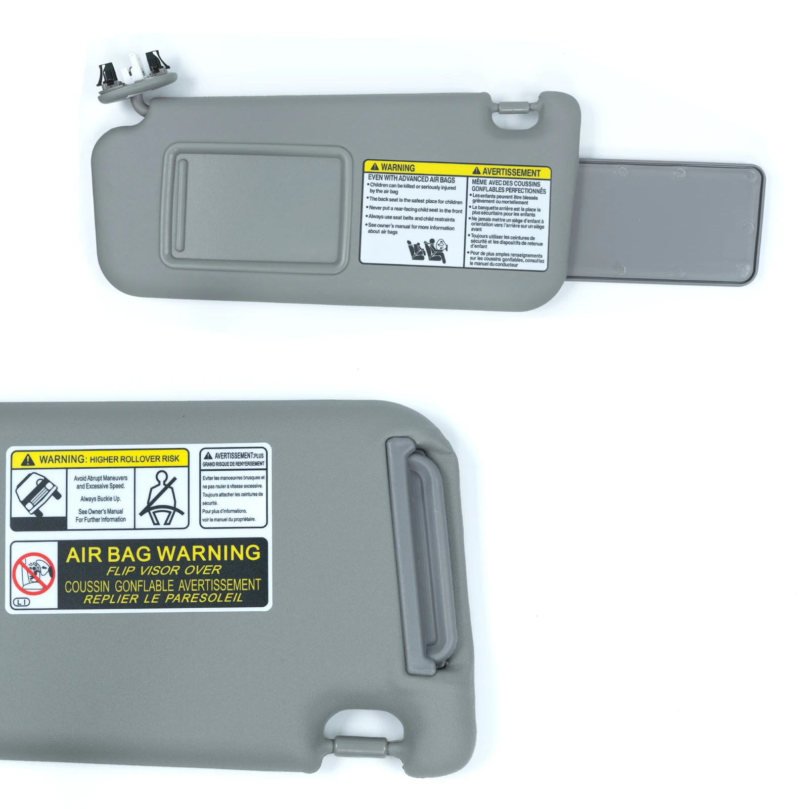 Автомобильный левый правый боковой солнцезащитный козырек для Toyota RAV4 2006 2007 2008 2009