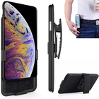 Чехол-накладка для iPhone 11 Pro Max, 2019, X, XS MAX, XR, 8 Plus, 7, 6s, 6 Plus, 5, 5S, с зажимом для ремня