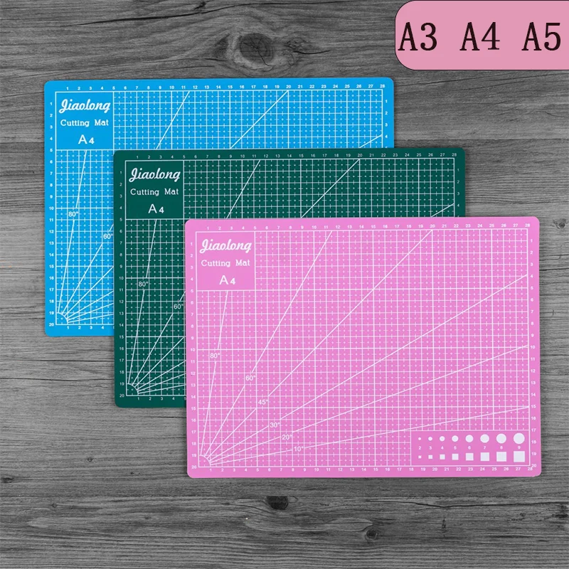 

Разделочная доска A3A4A5, зеленая доска для резьбы, большая бумажная доска для резки, модель, кольцевая цветная Двухсторонняя Настольная неско...