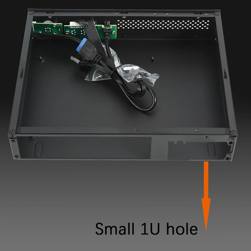 SKTC A11 HTPC Mini 3L Desktop Computer Case Can Stand Or Lie Down