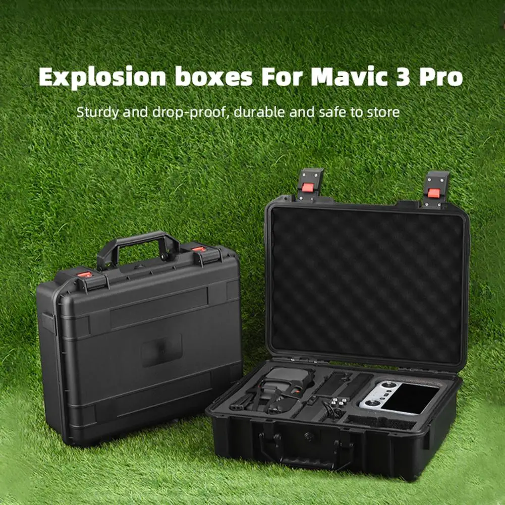

Carrying Case Travel Organizer Compatible For Dji Mavic 3 Pro Waterproof Explosion-proof Suitcase Storage Bag