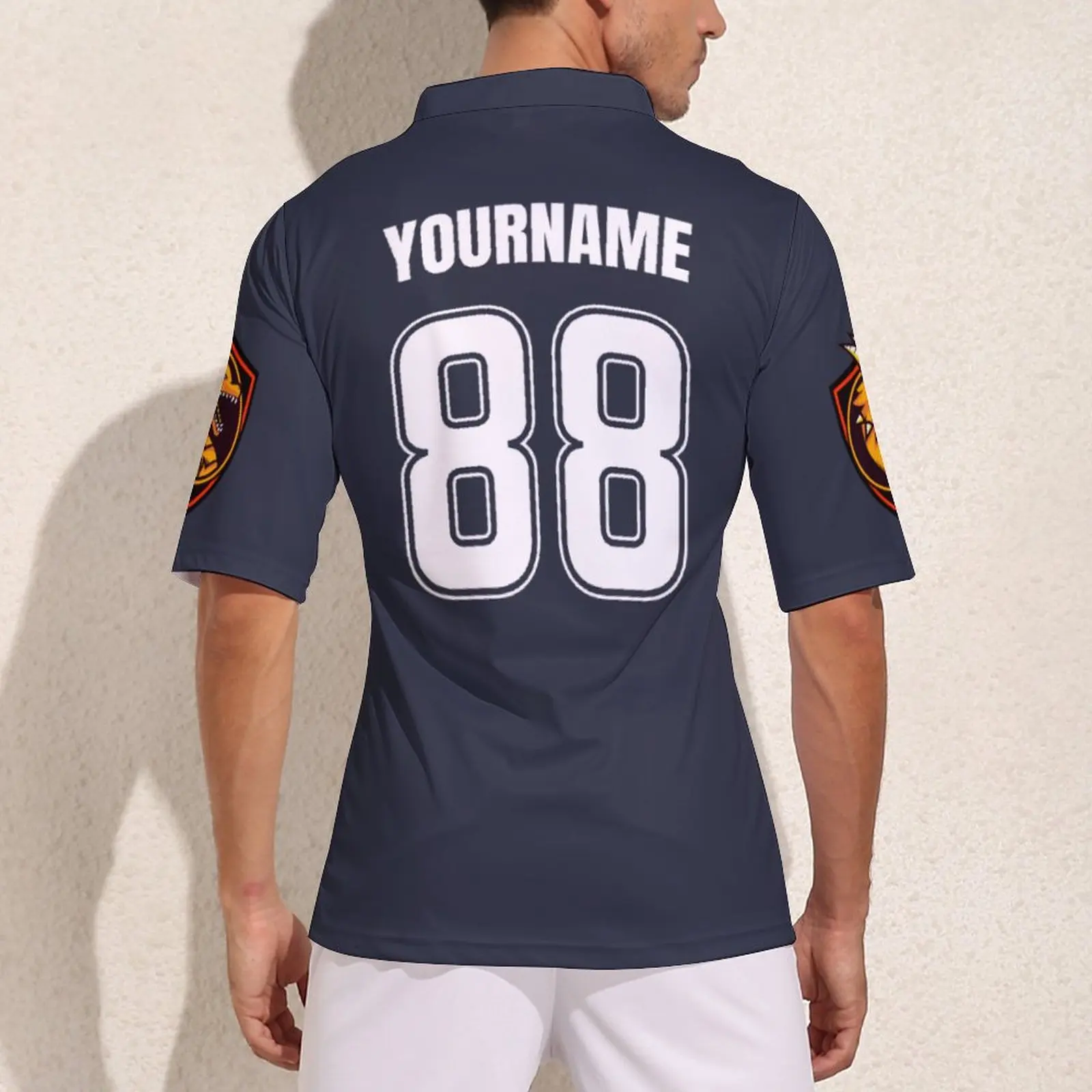 Изготовленные на заказ трикотажные изделия для регби команды Далласа № 88