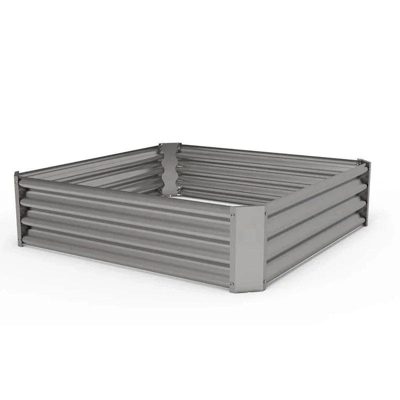 Поднятые садовые кровати из оцинкованной стали и индивидуальный размер дизайн