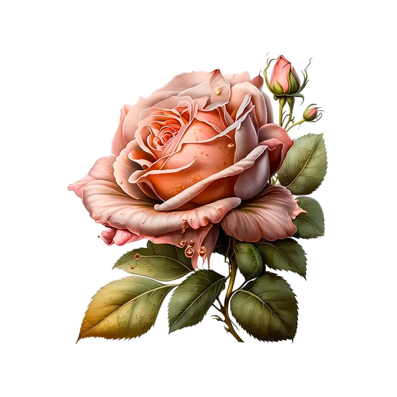 

Настенная наклейка Красная роза