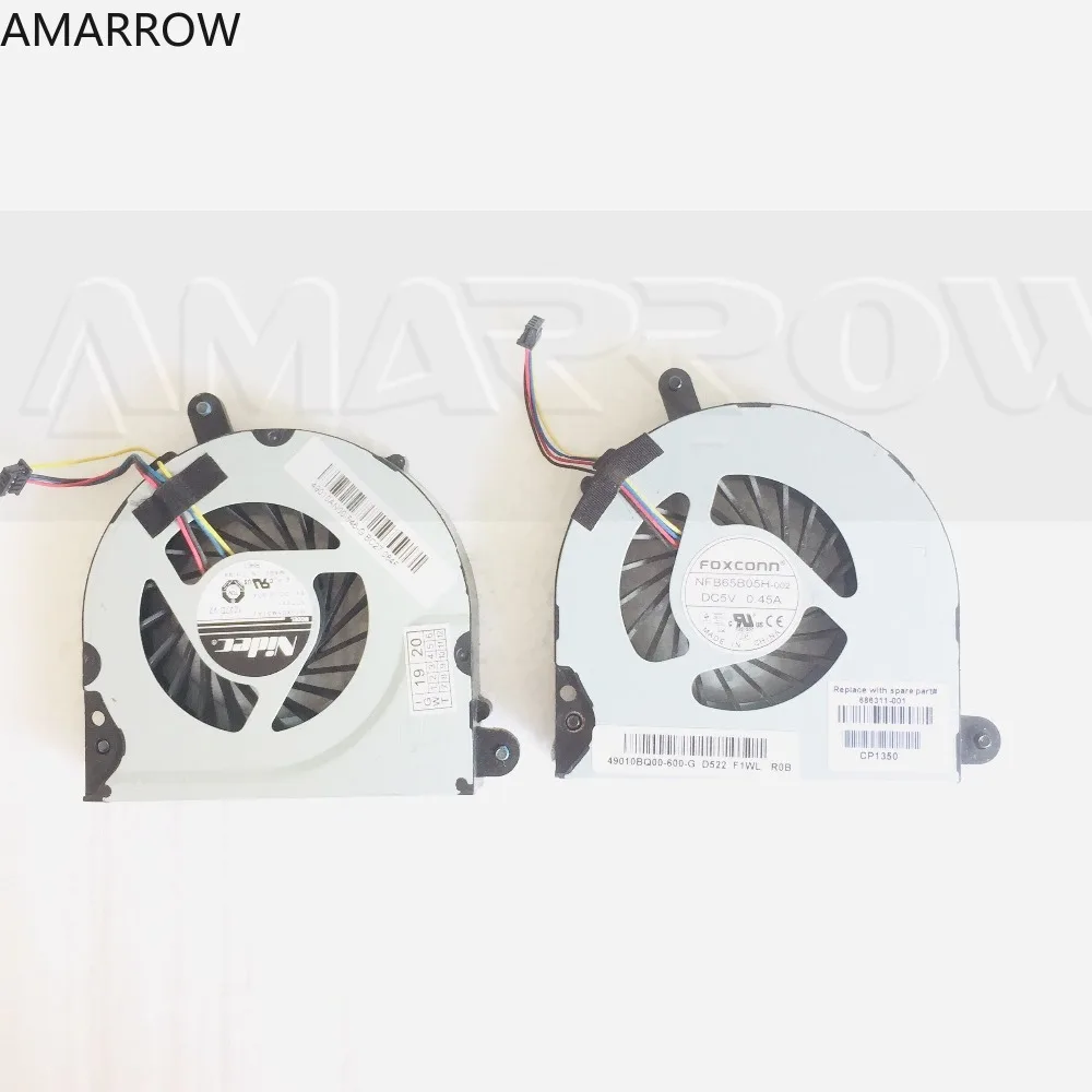 Оригинальный радиатор для ноутбука cpu вентилятор охлаждения HP 6560B 8560P 647603-001