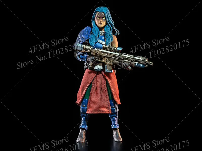 Четыре рыцаря Вселенная Легион 3 волны масштаб 1/12 синий маг Альта женское копье