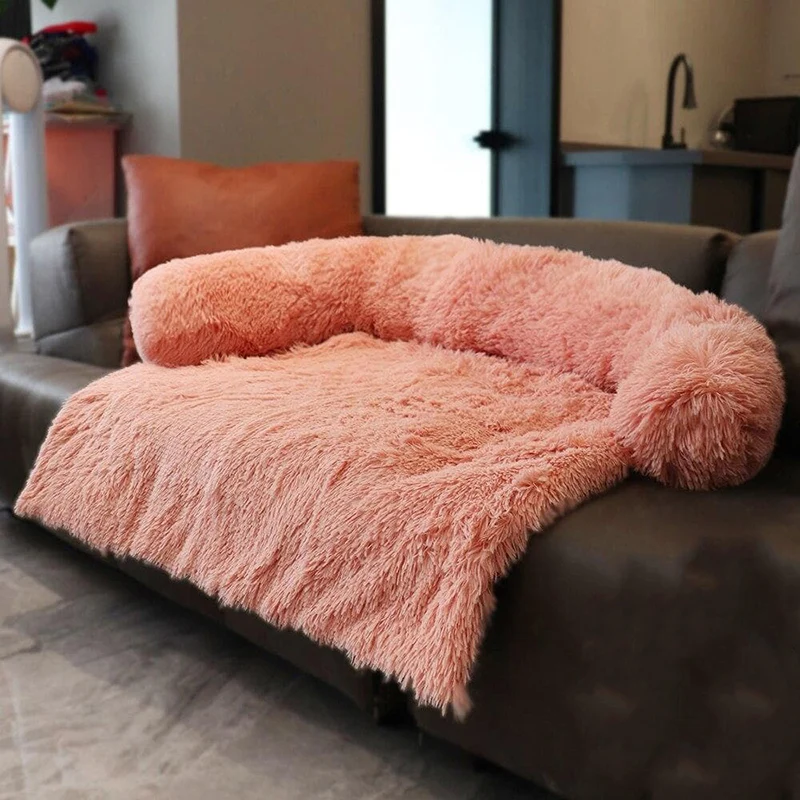 

Pet Bed Machine Washable Super Soft Plush Fluffy Warming Pet Bed Pet Supplies Pet Bed Washable Super Soft Plush For Cat Dog JS22