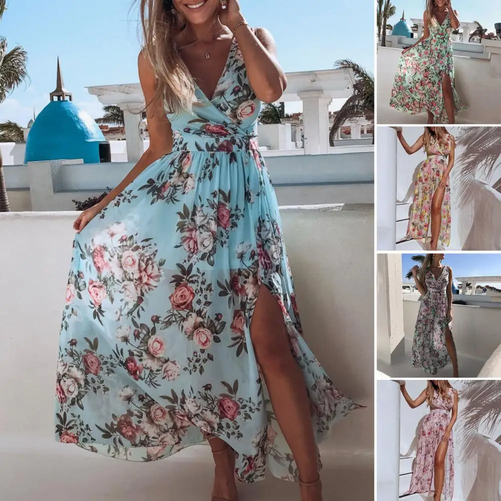 

Vest Dress Cross Design Cool Fashion High Waist Summer Dress Tank Dress for Daily Wear