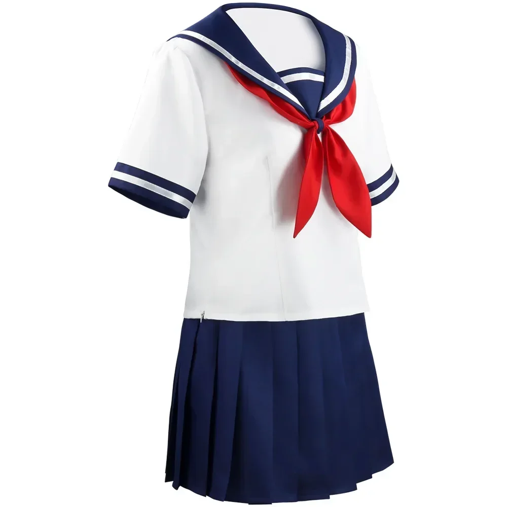 Фото Новый костюм для косплея Аяно Айши из Yandere Simulator 2026 года, японская школьная форма моряка. №3