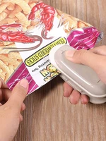 2 in 1 mini heat bag sealing machine package sealer bags thermal plastic food bag for bags storage packing kitchen accessories