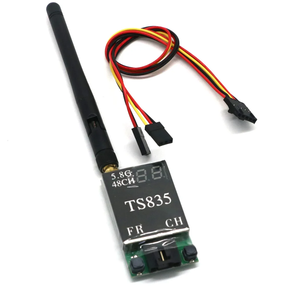 

TS832 TS832S TS835 48Ch 5.8G 600mw 5km Wireless Audio/Video Transmitter for RC832 FPV Receiver