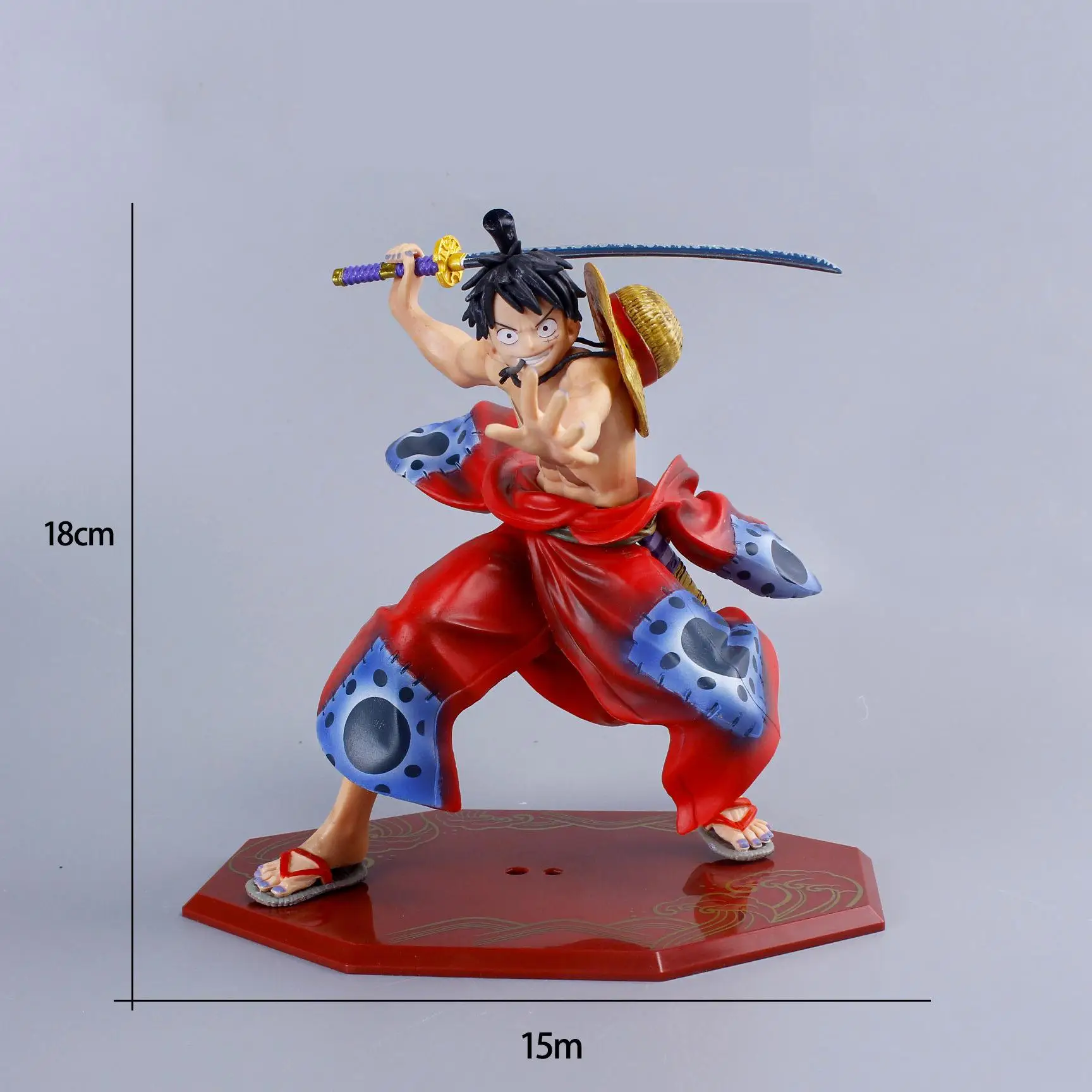 

18CM One Piece Monkey D Luffy Action Figure Adult Kids Figurine Japan PVC Model Collection Children's Toys Doll Gift