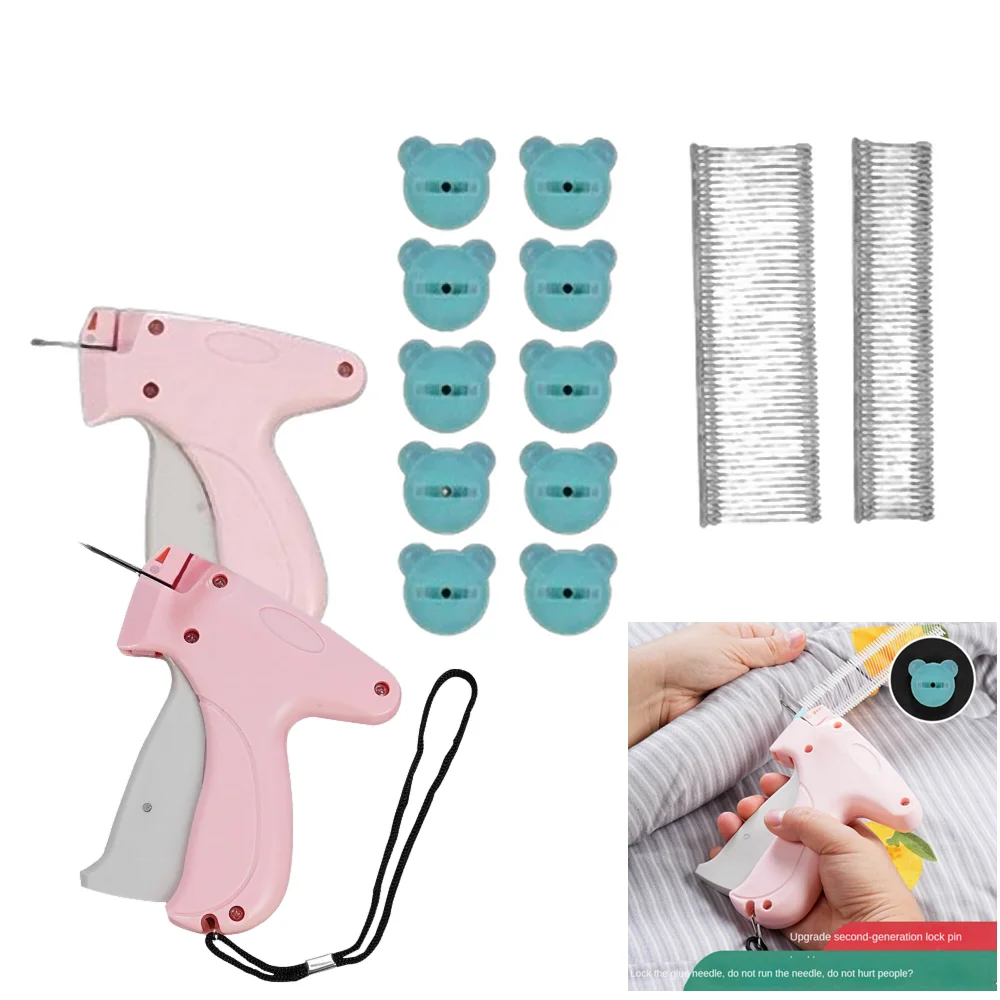 Быстрый фиксатор для одежды мини-пистолет стежков пистолет поставляется с 100