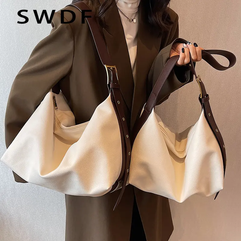 

Вместительные женские Сумки из искусственной кожи, сумки-тоуты, модная Повседневная Женская дорожная сумка через плечо, Высококачественная женская сумка-мессенджер