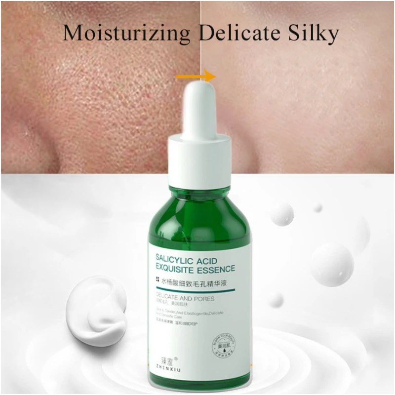 

Крем для сужения пор с салициловой кислотой, крем для улучшения пор и удаления черных точек на лице, антивозрастной крем для жирной кожи, уход за кожей