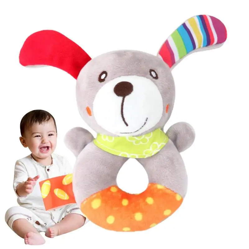 

Baby Crib Toys Easy Hanging Newborn Crib Rattles Toys For Infants Baby Holdable Comfortable Plush Toys For Babies Boys Girls