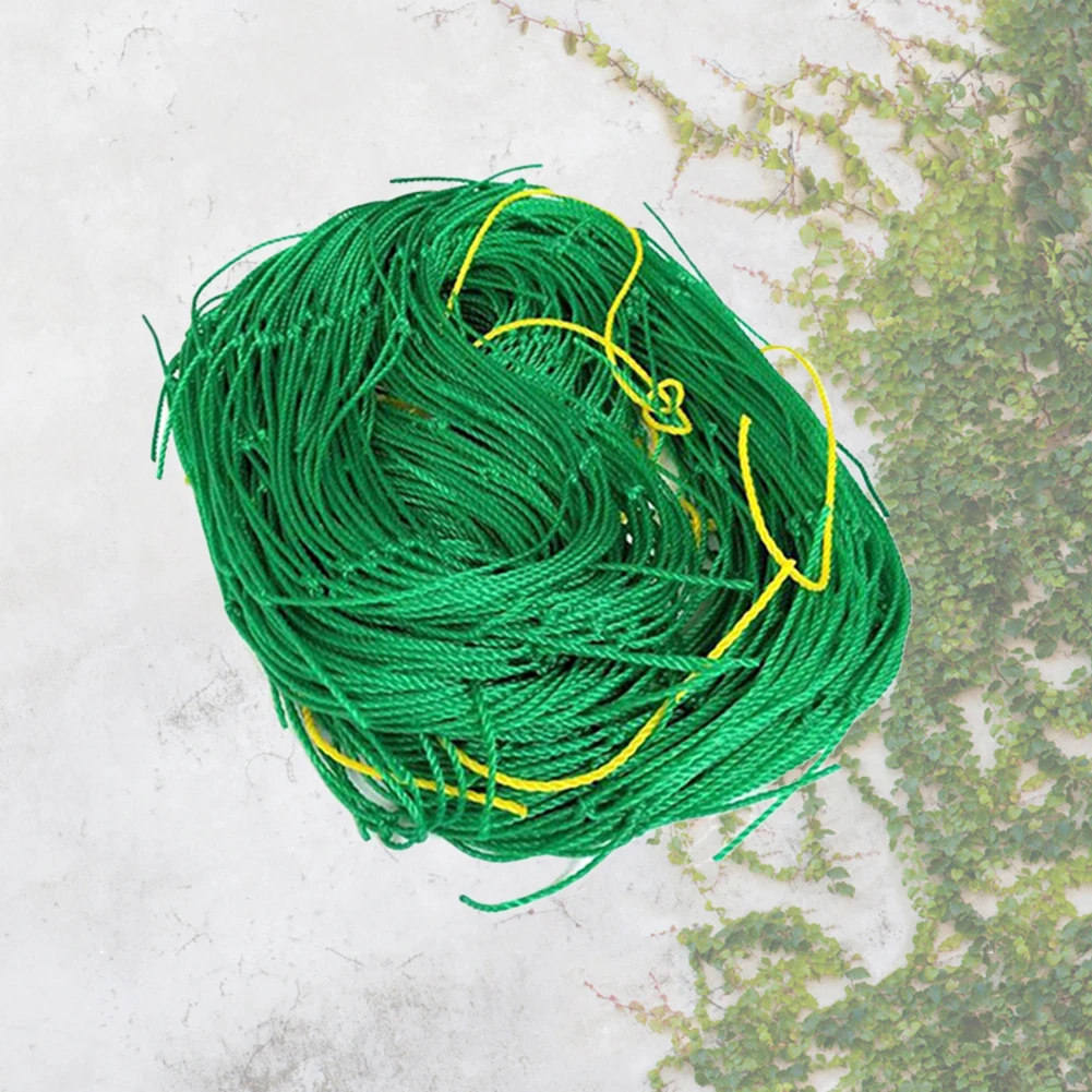 

Multifunctional Climbing Net Green Gardening Garden Netting Reusable Wear-resistant for Loofah Morning Glory Vine Flowers Plants
