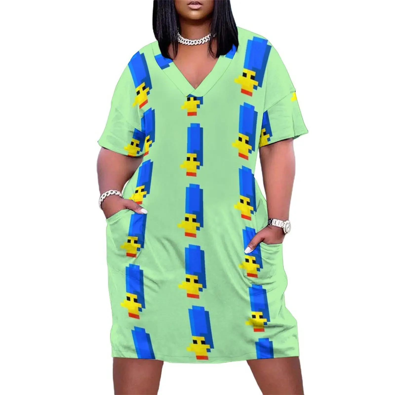 Свободное карманное платье Marge Simpson вечернее женское для свадебной церемонии