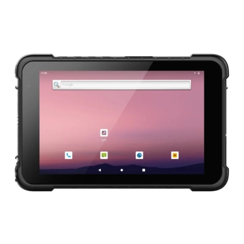 Фото Промышленный 8-дюймовый защищенный планшет Android ODM/OEM, IP67, для использования вне помещений, с NFC, 5G, GPS, креплением для транспорта, считывателем 2D штрих-кодов, хит продаж №4