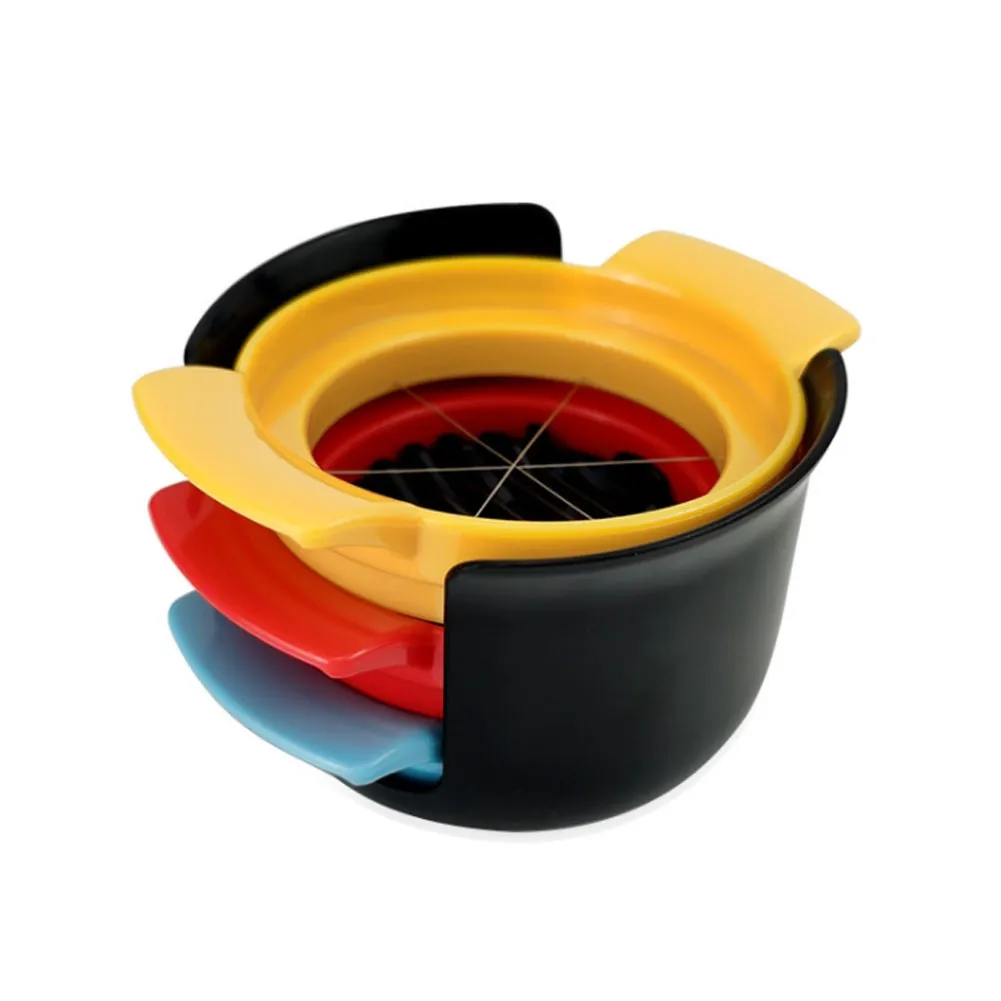 

Three-in-one Egg Maker Egg Cutter Multi-Functional Egg Slicer 3in1 Gadgets Egg Cutters Bento Accessories Kitchen Tools