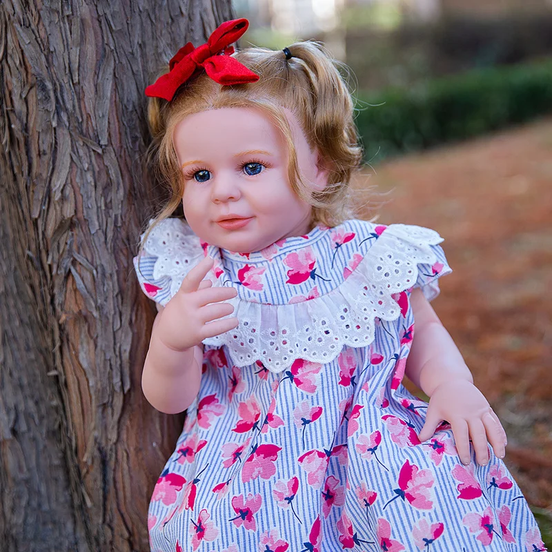 

Hoomai 24" Soft Silicone Reborn Baby Toy For Girl Realistic Handmade Princess Art Doll