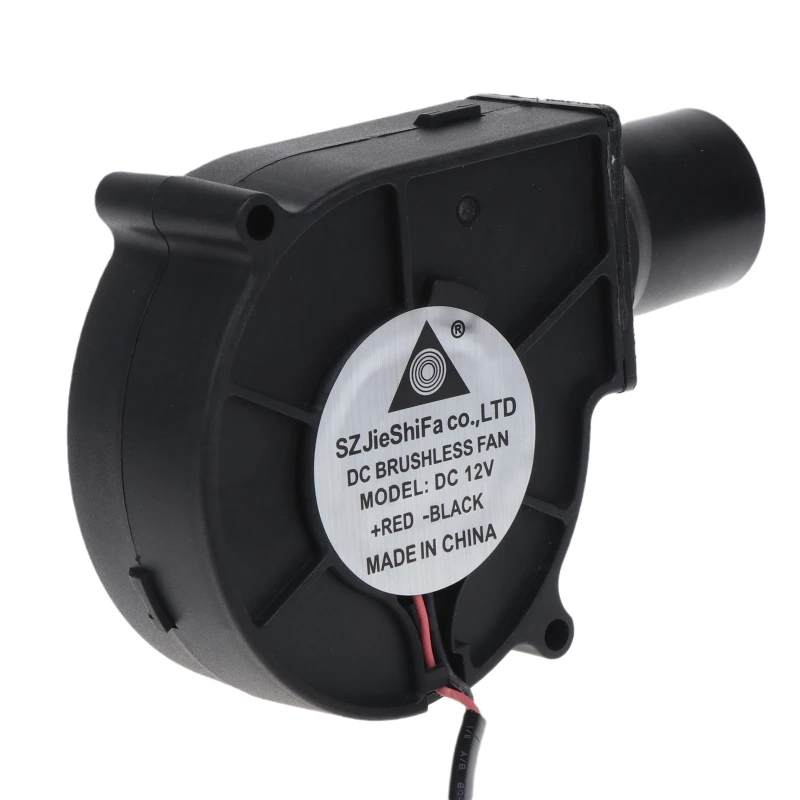 Охлаждающий вентилятор для барбекю 7530 постоянного тока 12 В 1 5 А бесщеточный 5x2 мм