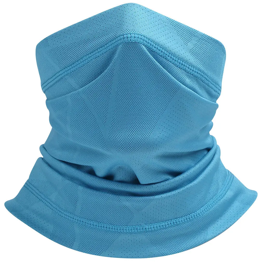 

Quick Drying Head Neck Scarf Wrap Breathable Riding Cycling Neck Guard Solid Color Dust Mask Face Cover
