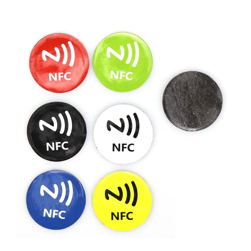 Метки NFC 6 шт., наклейки NFC 213, метка с Rfid-меткой, клейкие ключи для карт, металлические NFC-наклейки для телефонов NFC, все телефоны с NFC