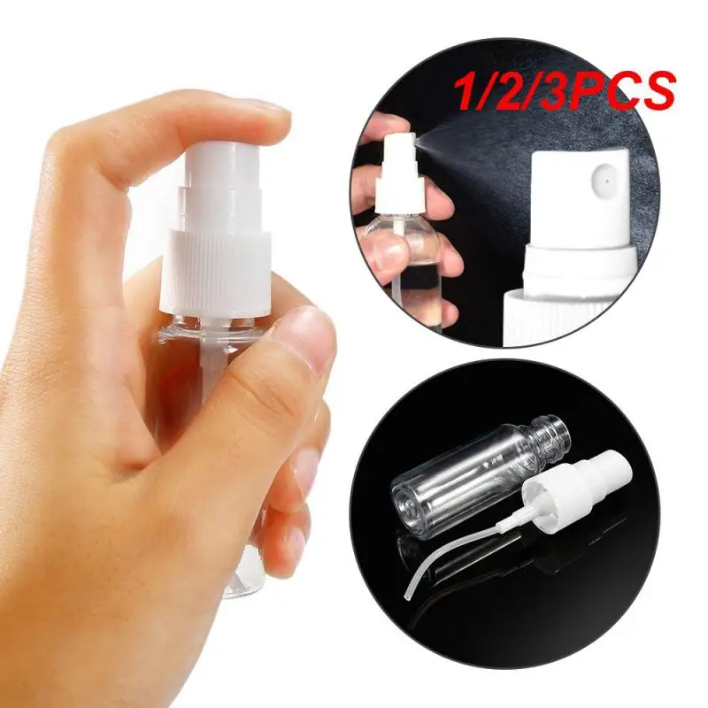 

1/2/3PCS Liquid Perfume Empty Spray Bottle Refillable Portable Transparent Plastic Perfume Atomizer for Travel Bottling Bottles