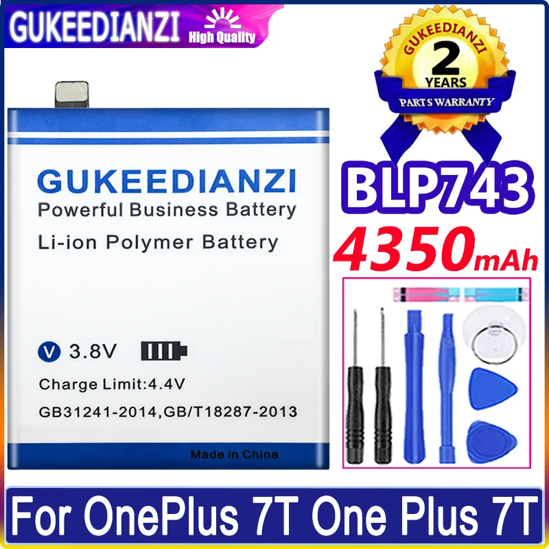 

Bateria New Batterie BLP743 BLP 743 BLP745 Battery For OnePlus 7T One Plus 1+ 7T For OnePlus7T 6T/7 7 Pro 7T Pro Phone Battery