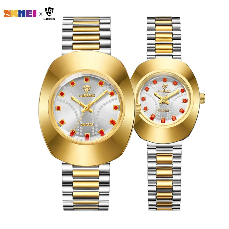 Simple Couple Watch Set Original Watch Men Women Quartz Wristwatches Top Brand Female Waterproof Clock Relogio Feminino  L1021