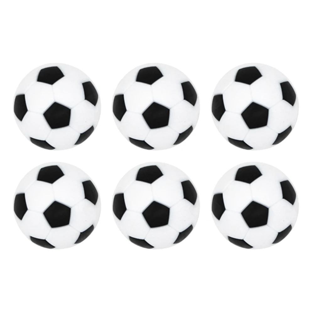 

6pcs/Set 36mm Mini Table Foosball Balls Soccer Toys Sports Football Game Spare