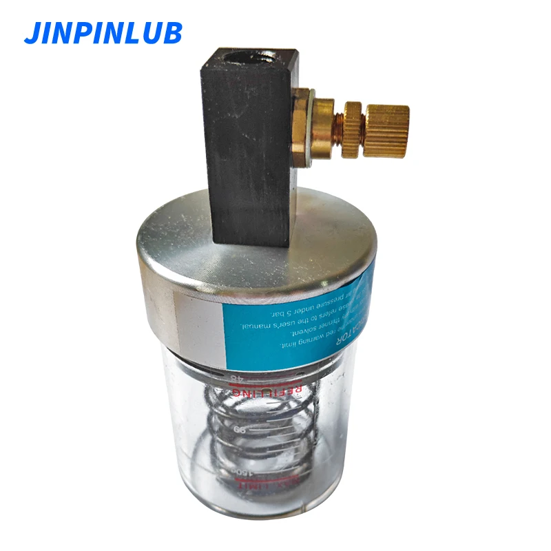 JINPINLUB перерабатываемый одноточечный смазочный насос NLGI 0-3 с пружиной для