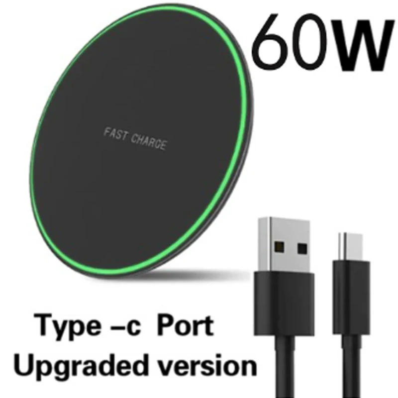 

For Xiaomi 10pro Sony Xperia 5 IV Doogee Wireless Charger For LG Velvet G7 G8 V35 G8X Qi Fast Charging Pad Power Phone Accessory