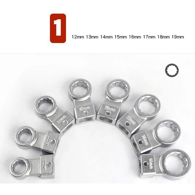 15 шт. набор ключей для натяжителя шкива ремня ГРМ 12-19 мм комплект инструментов