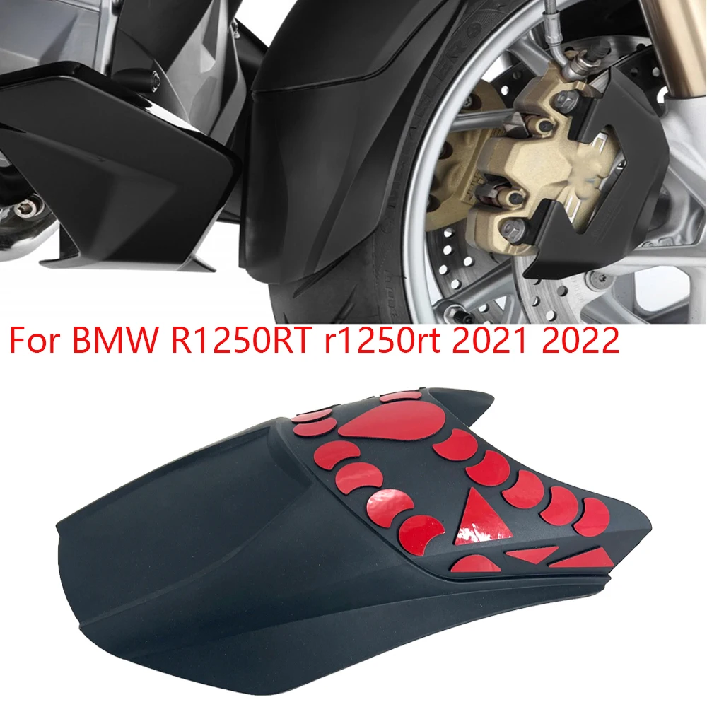 

ABS Fender Extension For BMW R1250RT r1250rt 2021 2022 Motorcycle Front Mudguard Extender Matte Black Mudflaps Splash Guard