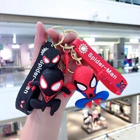 avengers spider man keychain ornament school bag car accessories cute decorative doll mens womens happy holidays gift
