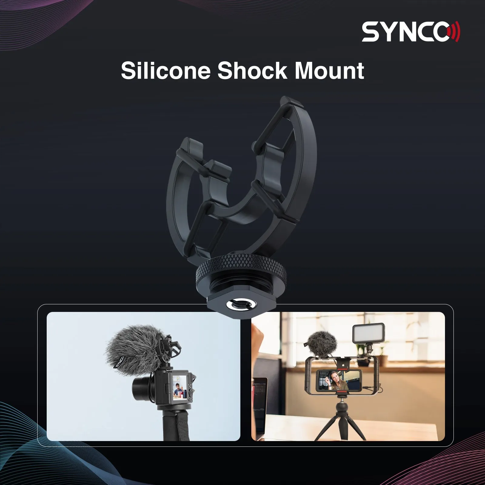 Фото Микрофон SYNCO M1S кардиоидный дробовик для iPhone Android смартфона Canon Nikon Sony DSLR камеры Бытовая видеокамера ПК микрофон MM1 №3