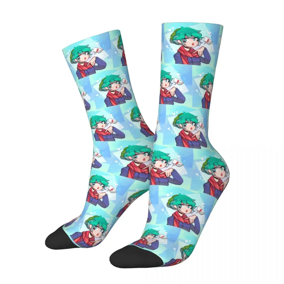 

Fashion Male Men Socks Casual Yttd Shin Sou Sock Polyester Cute Comic Anime Sport Women Socks Spring Summer Autumn Winter